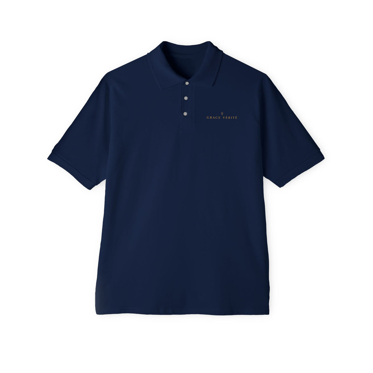 Embroidered Piqué Polo Shirt