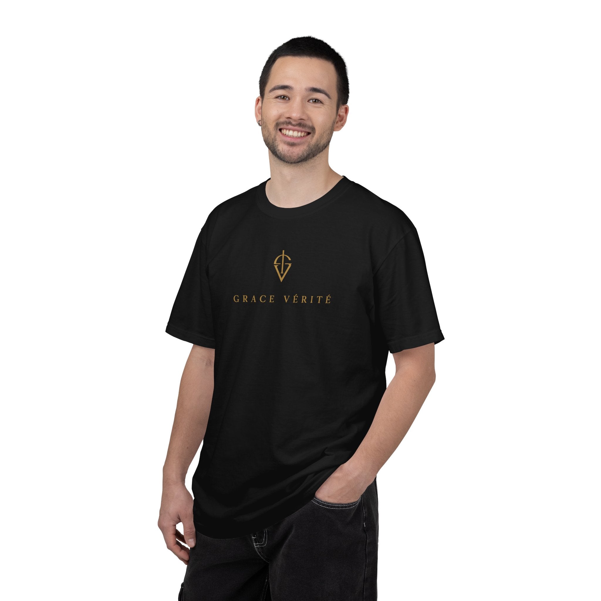 GARMENT-DYED TEE