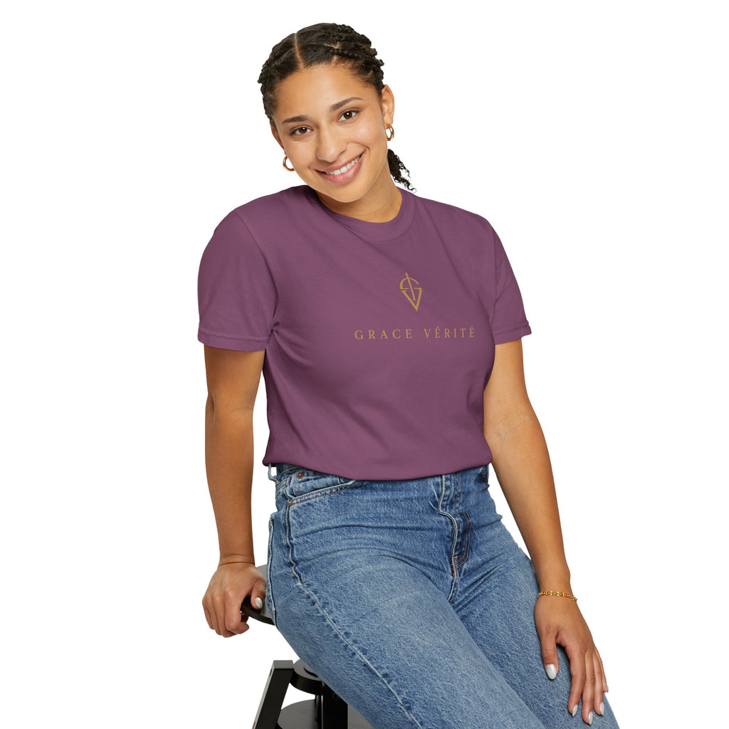 GARMENT-DYED TEE