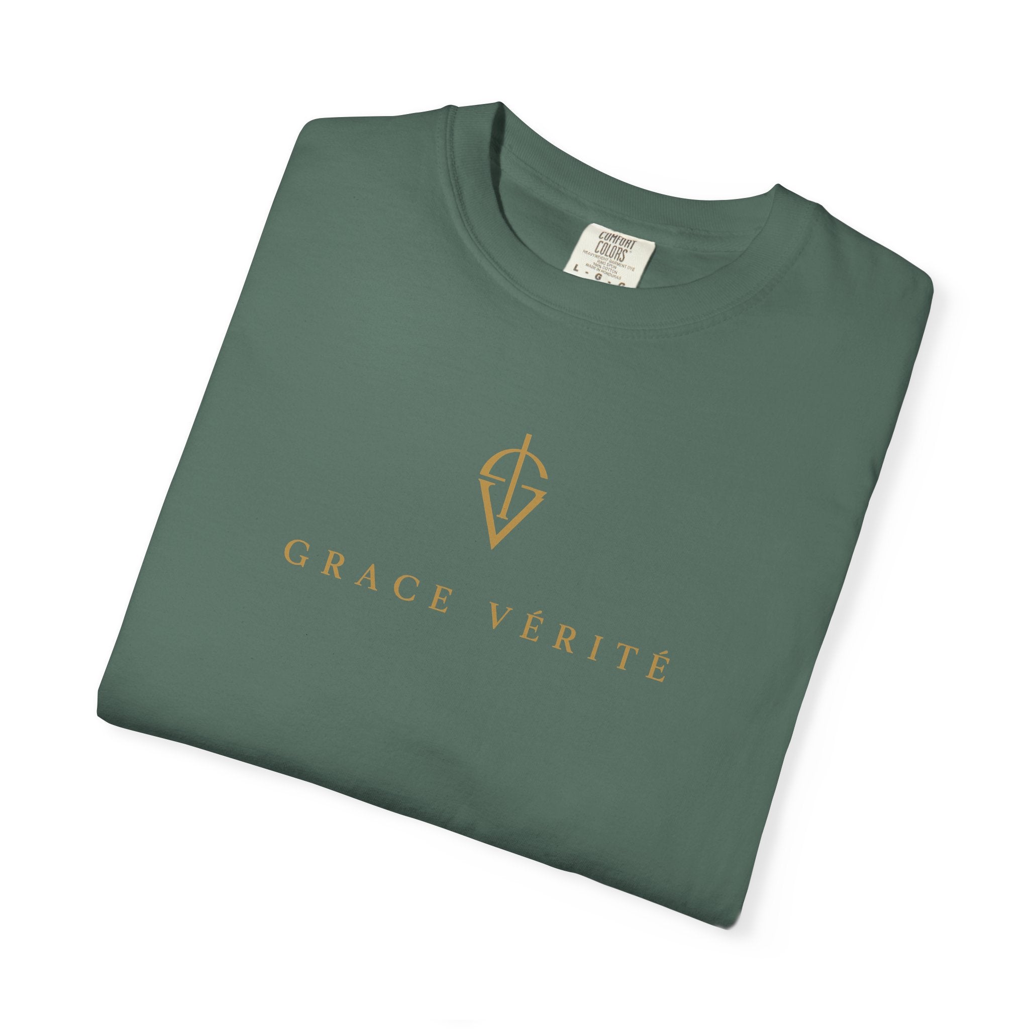 GARMENT-DYED TEE