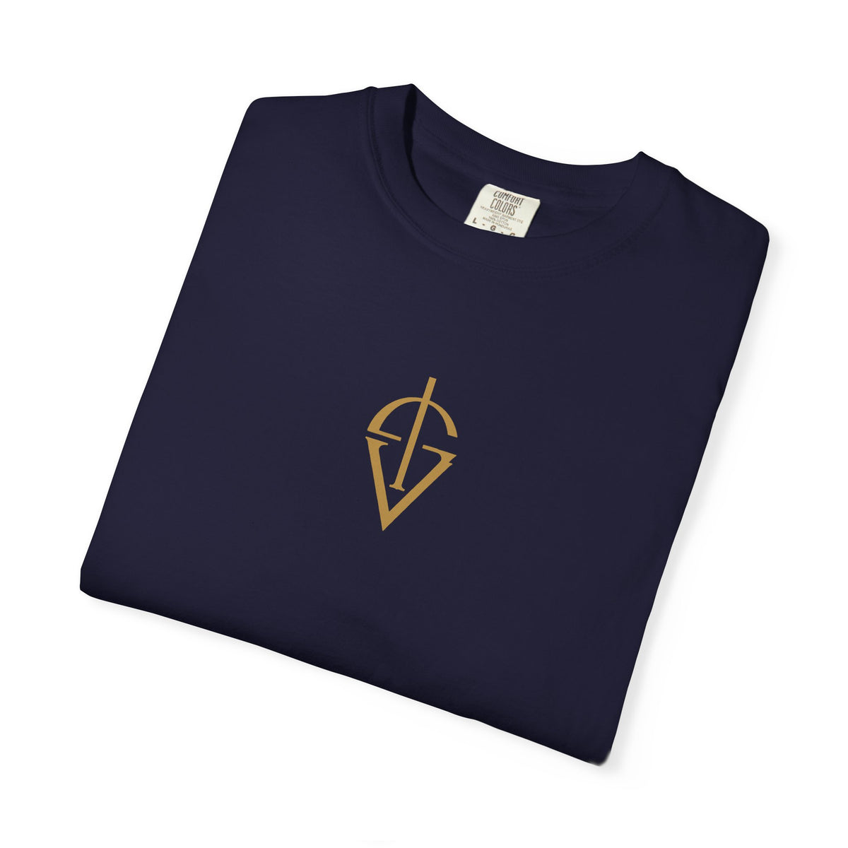 Classic White Garment-Dyed T-Shirt
