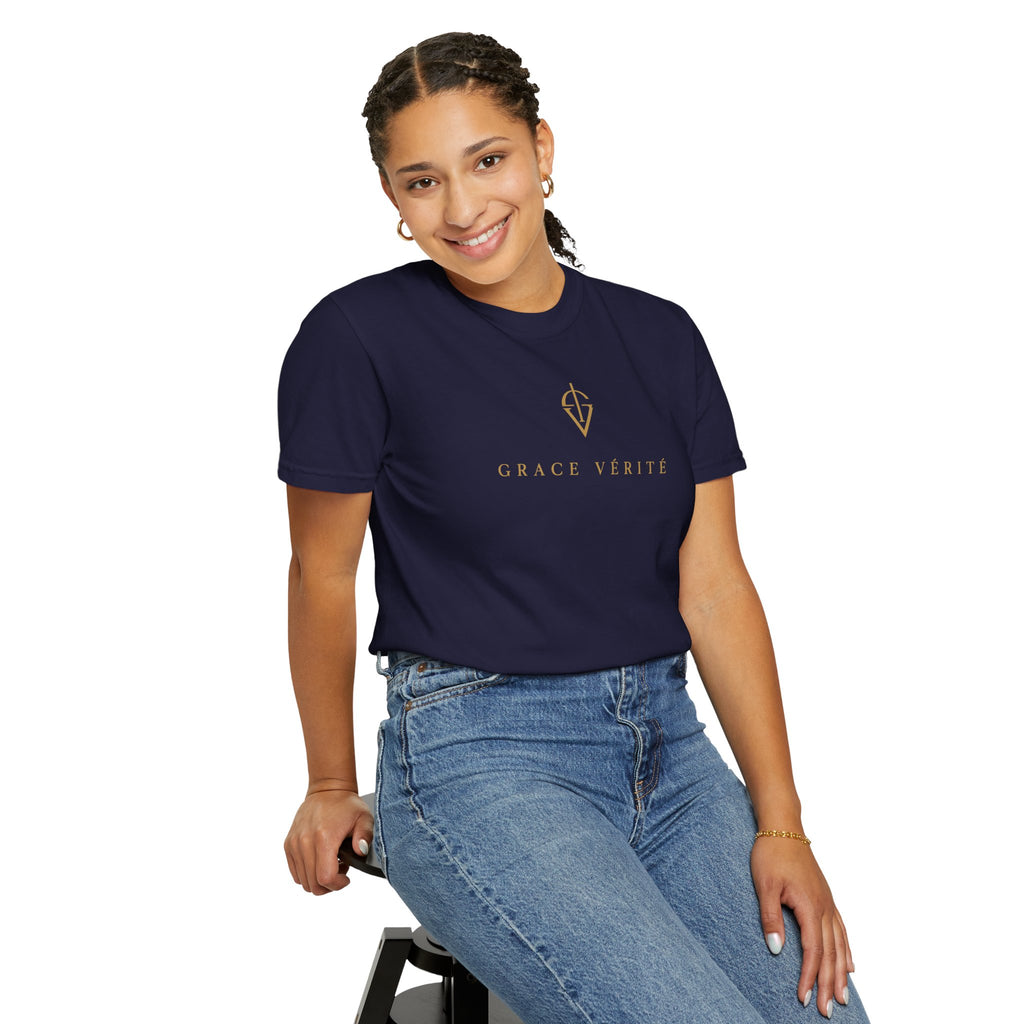 GARMENT-DYED TEE