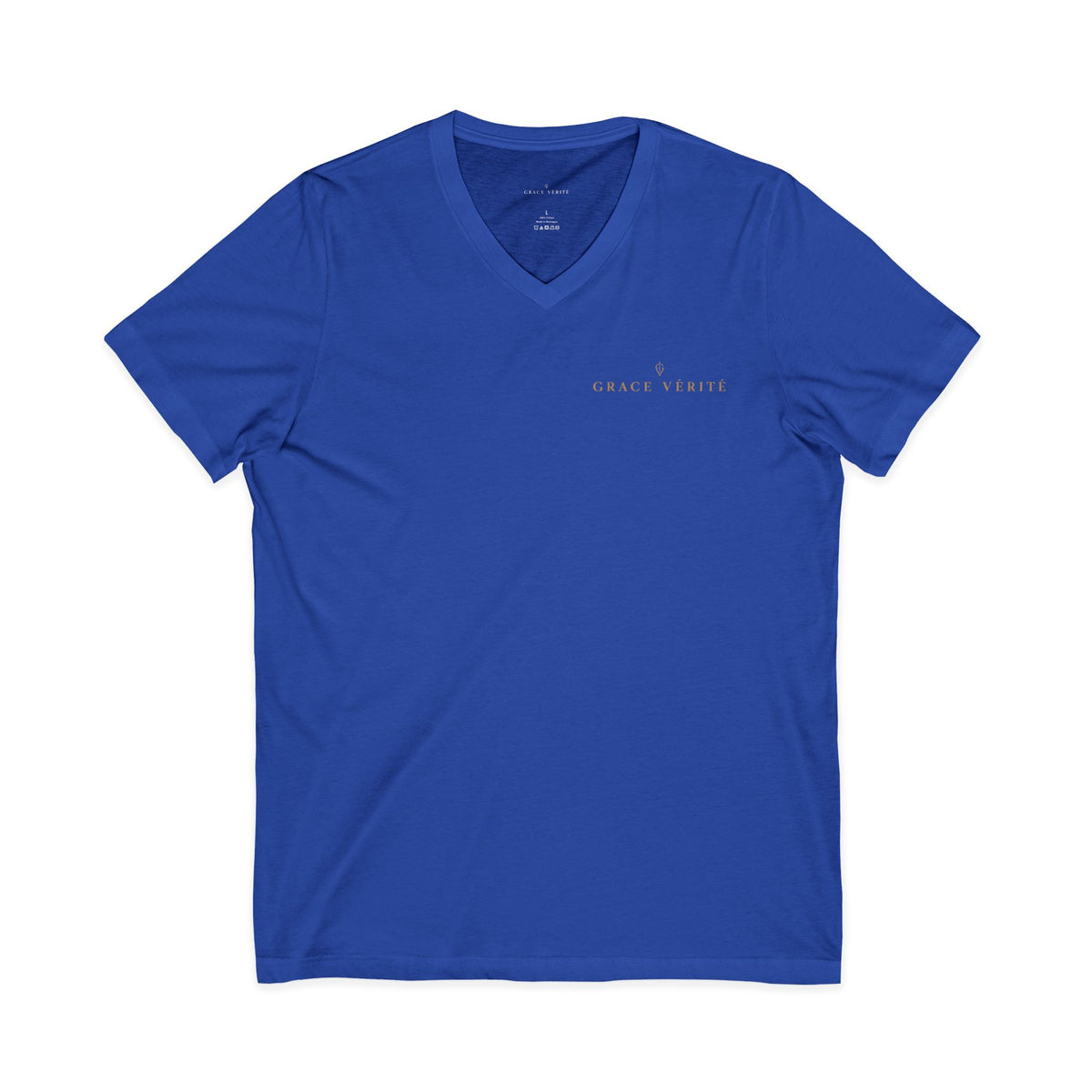 Grace & Verite Minimalist V-Neck Tee