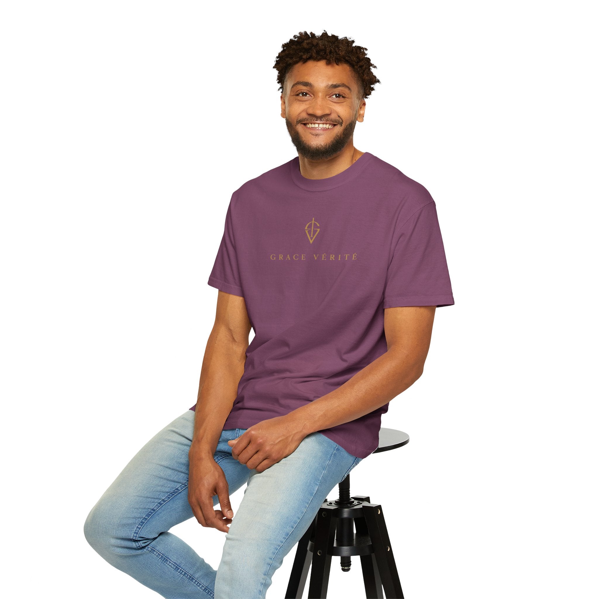 GARMENT-DYED TEE