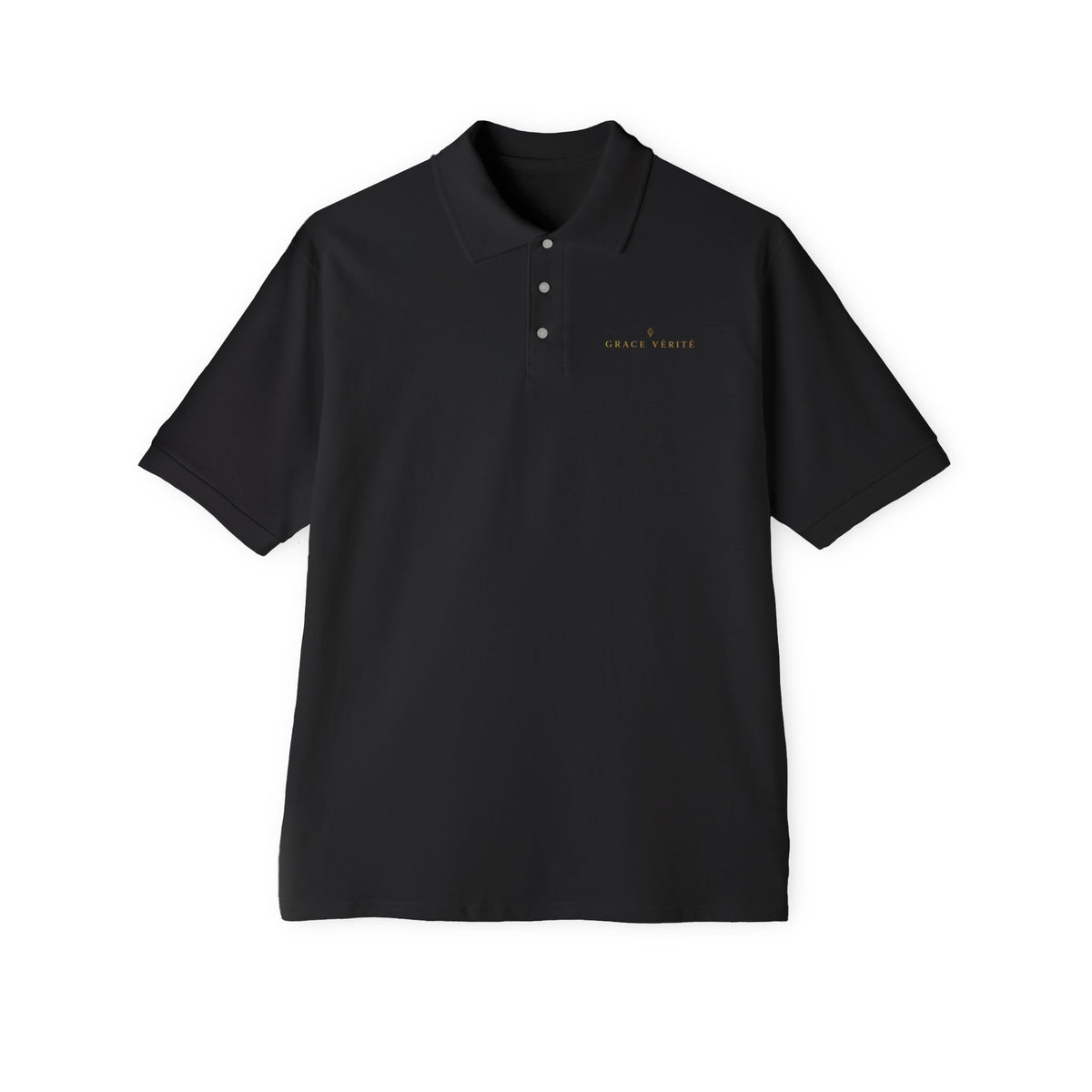 Embroidered Piqué Polo Shirt