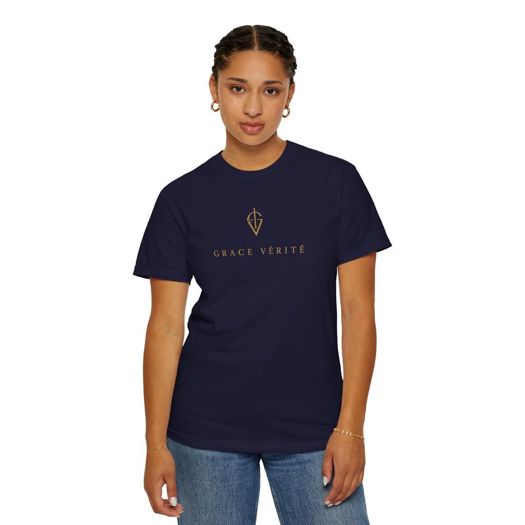 GARMENT-DYED TEE