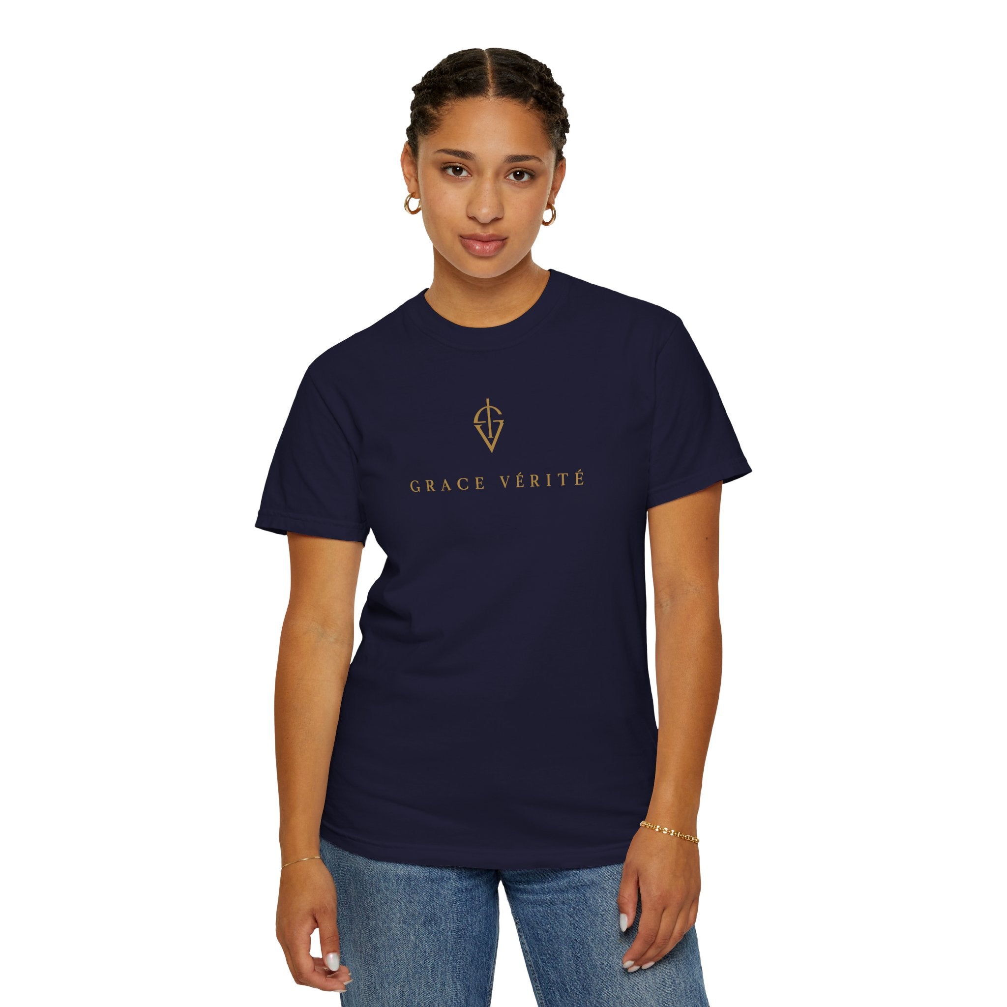 GARMENT-DYED TEE