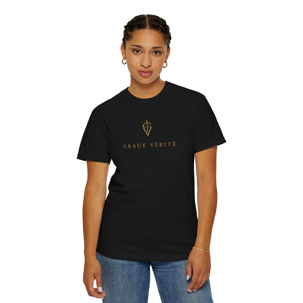 GARMENT-DYED TEE