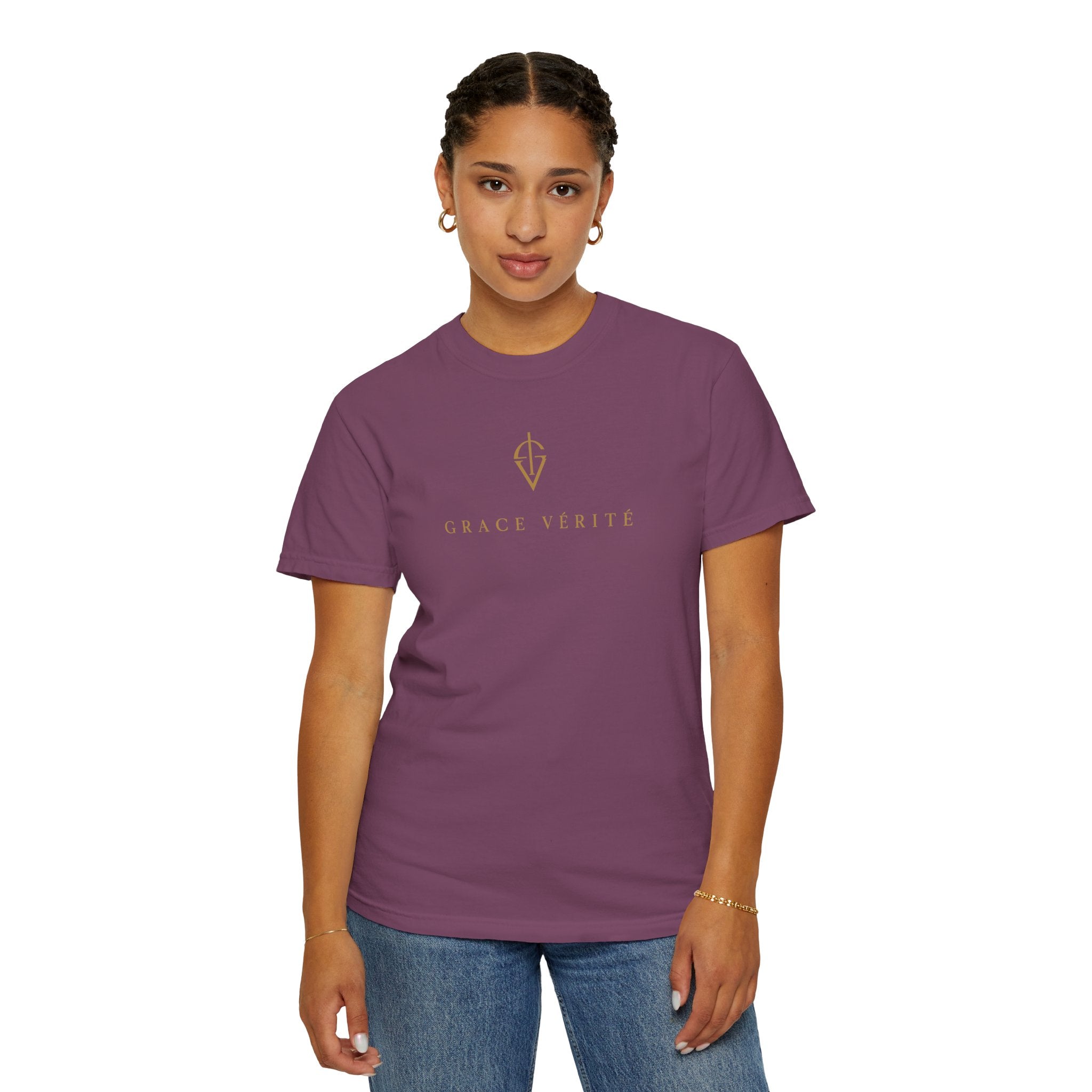 GARMENT-DYED TEE