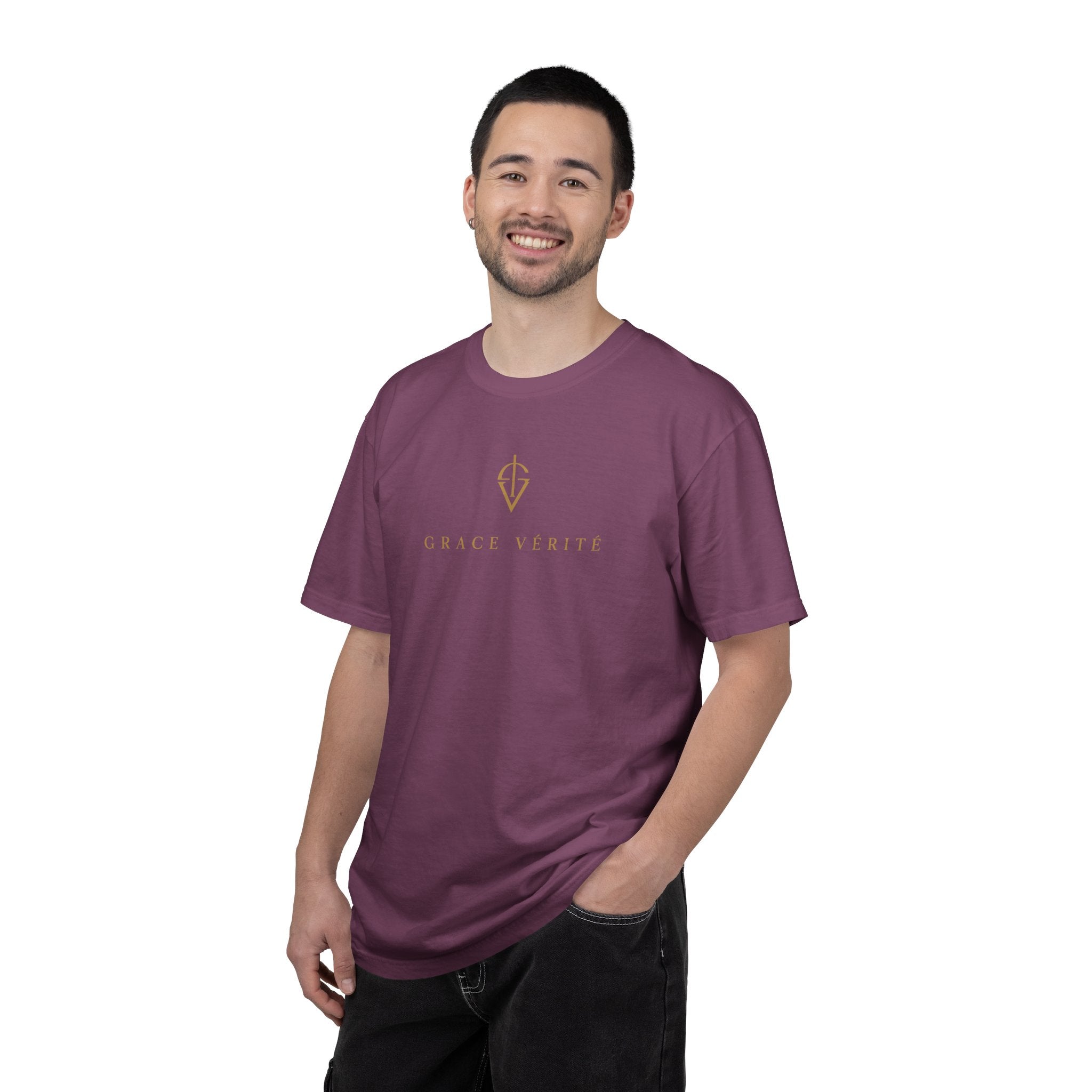 GARMENT-DYED TEE